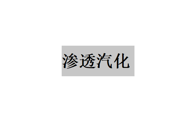 滲透汽化在水處理中的應用（滲透汽化的發展現狀）